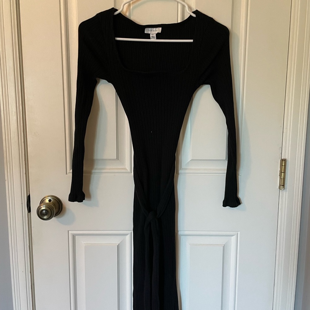 Top shop fitted maxi dress